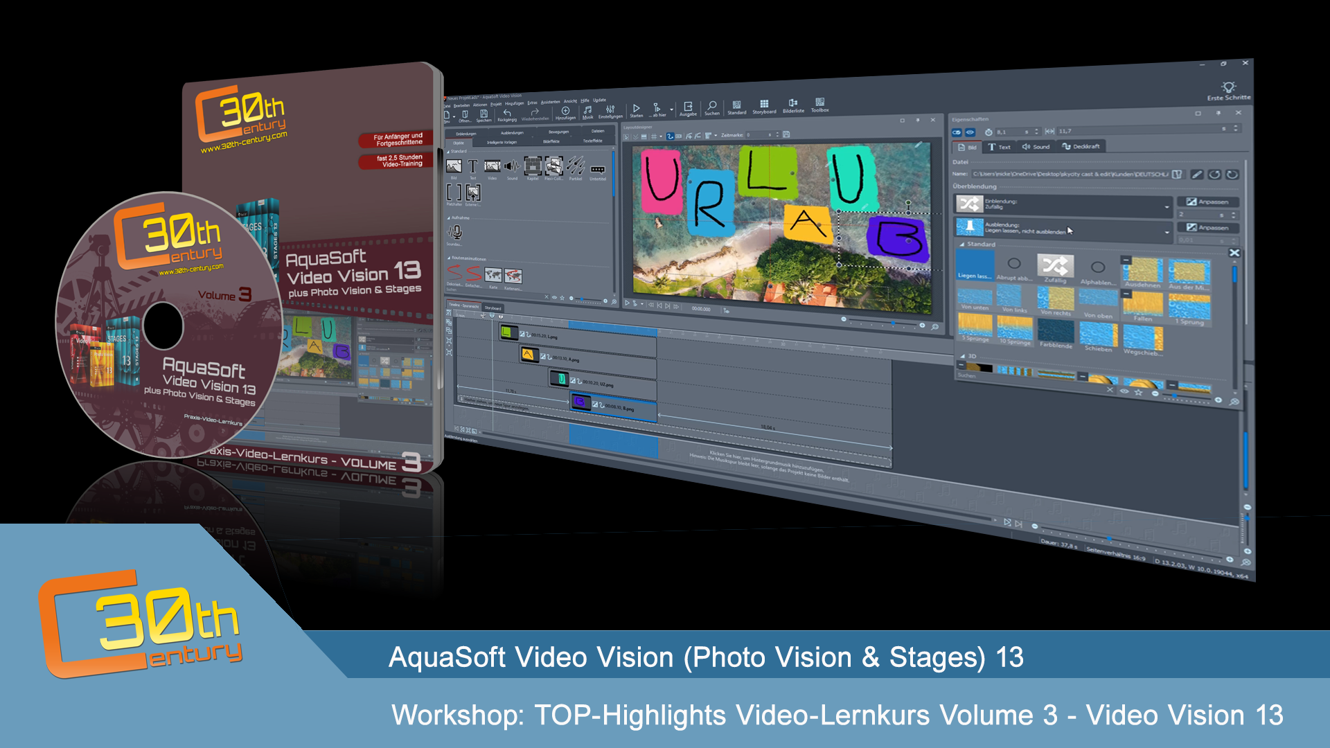 AquaSoft Video Vision 14.2.13 free instal